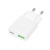 Сетевое зарядное устройство HOCO N73 Speed 1xUSB + 1xUSB-C, 3A, 20W, белый