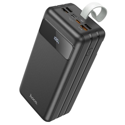 Портативный аккумулятор HOCO J86B Power Master, 3A, 60000 мА⋅ч, черный