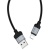Кабель USB BOROFONE BX28 Dignity USB - Lightning, 2.4А, 1 м, серый металлик