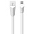 Кабель USB HOCO X4 Zinc Alloy USB - MicroUSB, 2.4А, 1.2 м, белый