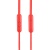 Проводные наушники HOCO M14 Inital, Jack 3.5mm, 1.2 м, красный