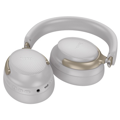Беспроводные наушники накладные HOCO W53 Plus, Bluetooth, серый