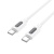 Кабель USB-C BOROFONE BX114 Structure Type-C - Type-C, 3A, 60W, 1 м, белый