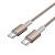 Кабель USB-C HOCO X119 Energy Type-C - Type-C, 3A, 60W, 1 м, золотой