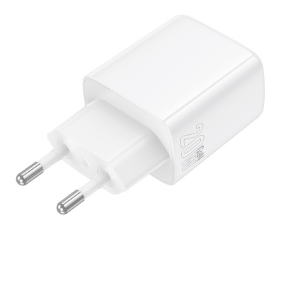 Сетевое зарядное устройство BOROFONE BN26 Fuente 1xUSB-C, 20W, белый