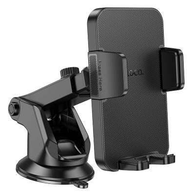 Автомобильный держатель HOCO H37 Cheetah, зажимной, на приборную панель, черный