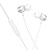 Проводные наушники BOROFONE BM93 Platino, Jack 3.5mm, 1.2 м, серебристый оптом Проводные наушники BOROFONE BM93 Platino, Jack 3.5mm, 1.2 м, серебристый