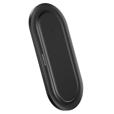 Беспроводное зарядное устройство BOROFONE BQ7 Prominent для iPhone+Airpods, 2A, 5W/7.5W/10W, черный