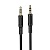 Аудиокабель BOROFONE BL25 Nice AUX Jack 3,5 (m) - Jack 3,5 (m), 1 м, черный