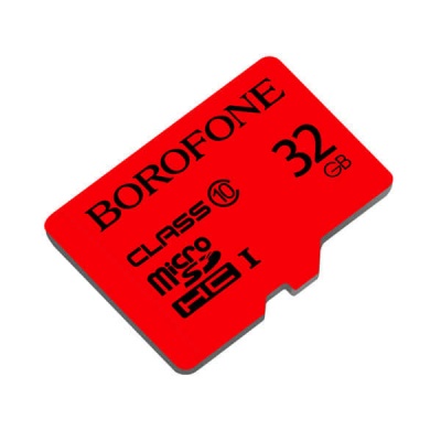 Карта памяти microSD BOROFONE TF high speed, 32GB
