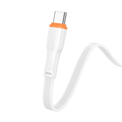 Кабель USB BOROFONE BX118 Esplendido USB - Type-C, 3A, 1 м, белый