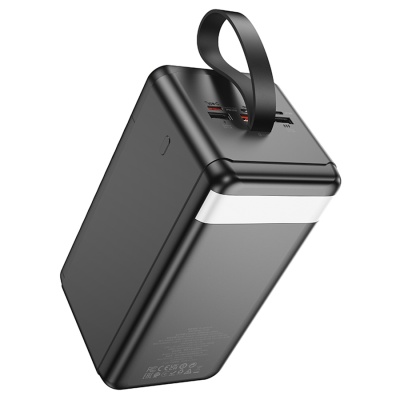 Портативный аккумулятор HOCO J123D Element, 22.5W, 90000 мА⋅ч, черный