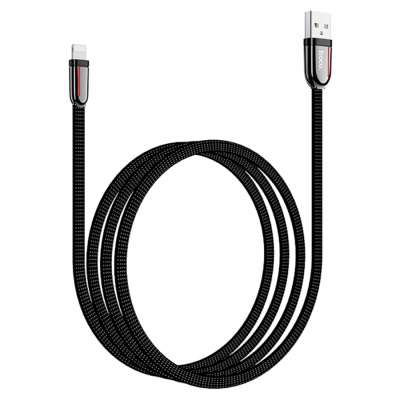 Кабель USB HOCO U74 Grand USB - Lightning, 2.4А, 1.2 м, черный