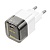 Сетевое зарядное устройство HOCO C125A Transparent 1xUSB-C, 20W, прозрачный черный