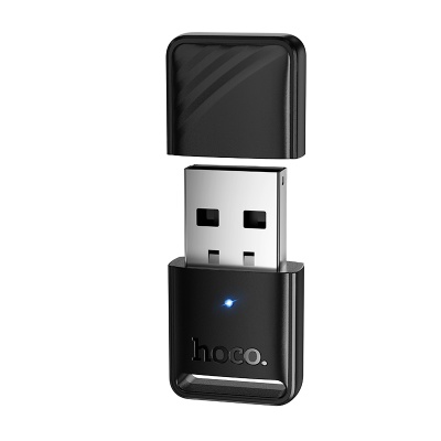Переходник/Адаптер HOCO UA42 USB (m) - Bluetooth 5.4, черный