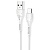 Кабель USB HOCO X37 Cool USB - MicroUSB, 2.4А, 1 м, белый