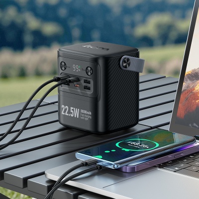 Портативный аккумулятор HOCO J152 Tough, 22.5W, 80000 мА⋅ч, черный