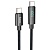 Кабель USB-C HOCO U125 Benefit Type-C - Type-C, 5A, 100W, 1.2 м, черный