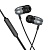 Проводные наушники BOROFONE BM95 Excepcional, Jack 3.5mm, 1.2 м, серый металлик оптом Проводные наушники BOROFONE BM95 Excepcional, Jack 3.5mm, 1.2 м, серый металлик