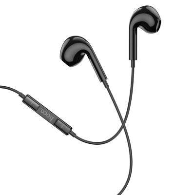 Проводные наушники HOCO M101 Max Crystal, Type-C, 1.2 м, черный