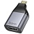 Переходник/Адаптер HOCO UA33 Type-C (m) - HDMI (f), серый металлик