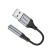 Переходник/Адаптер HOCO LS36 Fresh USB (m) - Jack 3,5 (f), 12 см, черный