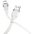Кабель USB HOCO U72 Forest USB - Lightning, 2.4А, 1.2 м, белый
