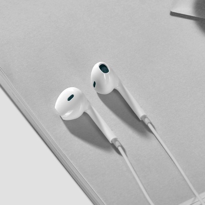 Проводные наушники BOROFONE BM100 Fuente, Type-C, 1.2 м, белый