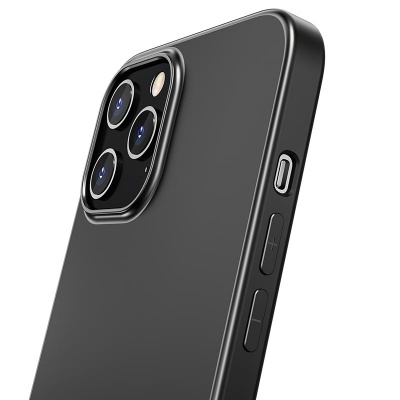 Чехол HOCO TPU Fascination series для iPhone 12 Pro Max 6.7", черный